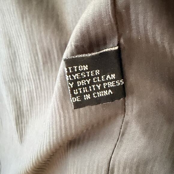 Vintage 90s Brown Corduroy Mens Blazer 42R - Picture 13 of 14